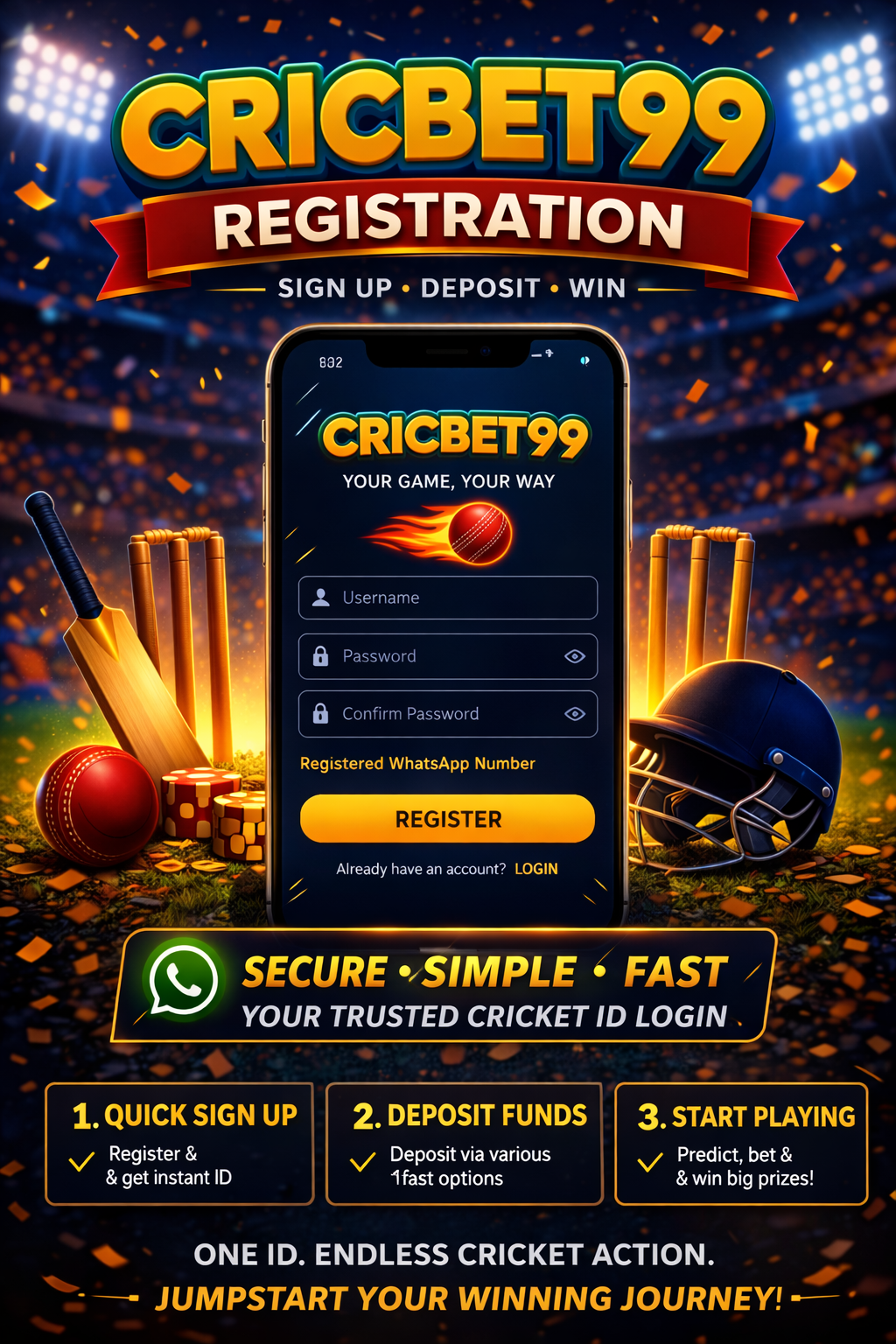 Cricbet99 Registration